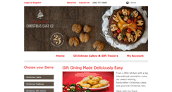 Desktop Screenshot of christmascakes.co.nz